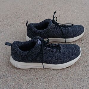 Woolloomooloo Shirley Wool Gray Lace Up Sneakers Casual Shoes